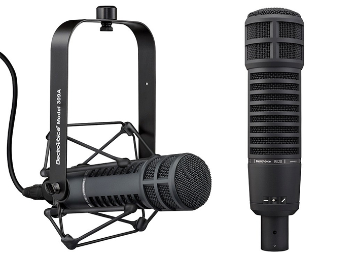 میکروفون Electro-Voice RE20، یکی از بهترین میکروفون ها برای تولید محتوا