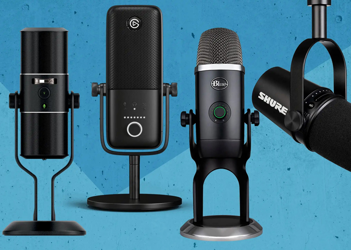 میکروفون‌های یو اس بی و XLR، جز انواع بهترین میکروفون برای یوتیوب