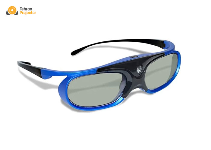 عینک سه بعدی DLP Link active shutter سبک وزن و مناسب هر چهره