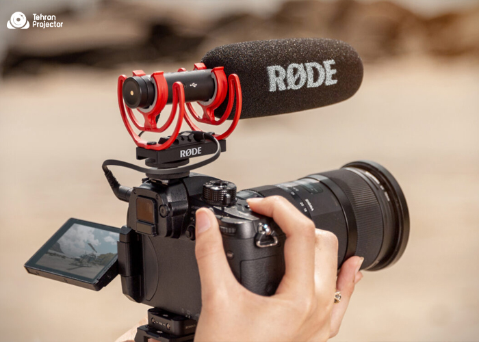 میکروفون +Rode VideoMic Pro به همراه لرزش‌گیر