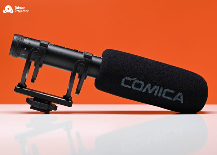 میکروفن Comica CVM-VM20 با بدنه‌ی تماما فلزی و قدرت عالی در رفع سیگنال