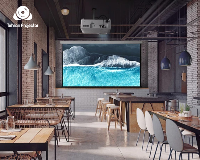 ویدئو پروژکتور ابزاری خلاقانه در بازاریابی کافه و رستوران شما!