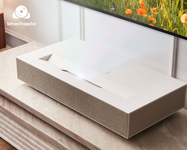 پروژکتور LG Cinebeam HU915QE بهترین ویدئو پروژکتور تلویزیون دار 2025