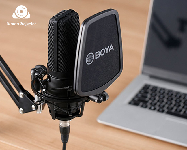 بهترین میکروفون ضبط صدای استودیویی 2025 مدل Boya BY-M1000 