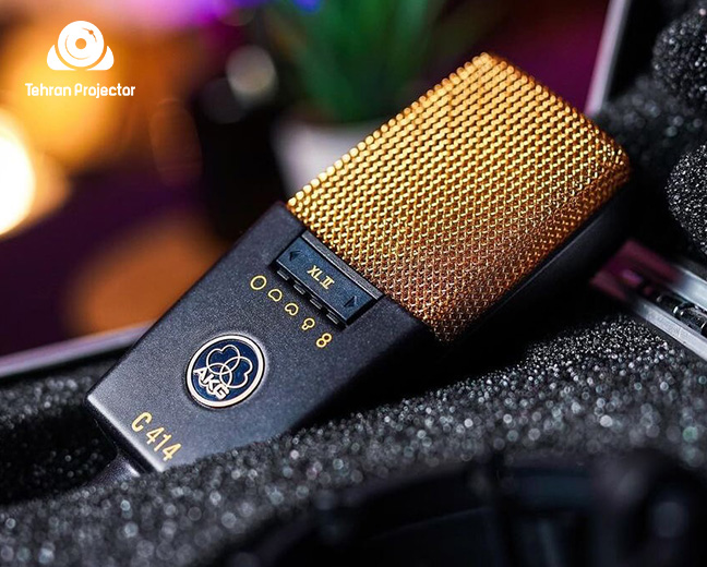 بهترین میکروفون استودیویی ۲۰۲۵ مدل AKG C414 XLII