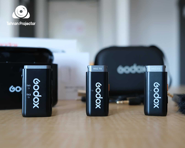 معرفی میکروفن وایر لس Godox UHF Mic S2 Kit 2