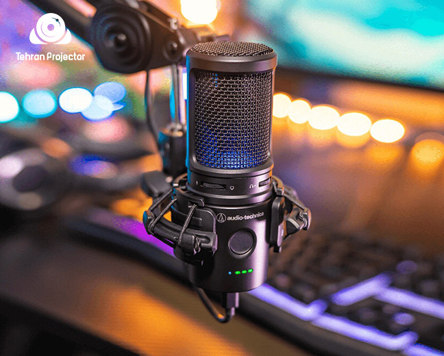آشنایی با میکروفون یوتوب Audio-Technica AT2020 USB+