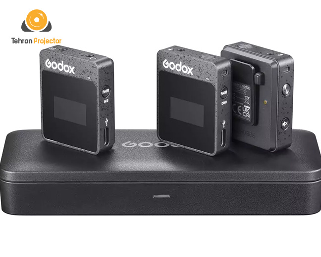 1. بهترین میکروفون یقه ای سال 2025 با صدای شفاف از فواصل دور: میکروفون Godox Virso M2