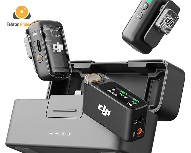 6. بهترین میکروفون یقه ای سال 2025 برای سازندگان حرفه‌ای: میکروفون DJI Mic 2