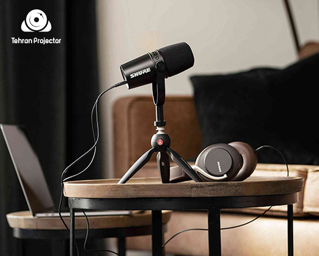 11. بهترین میکروفون بازی سال 2025 برای پادکست: میکروفون + Shure MV7