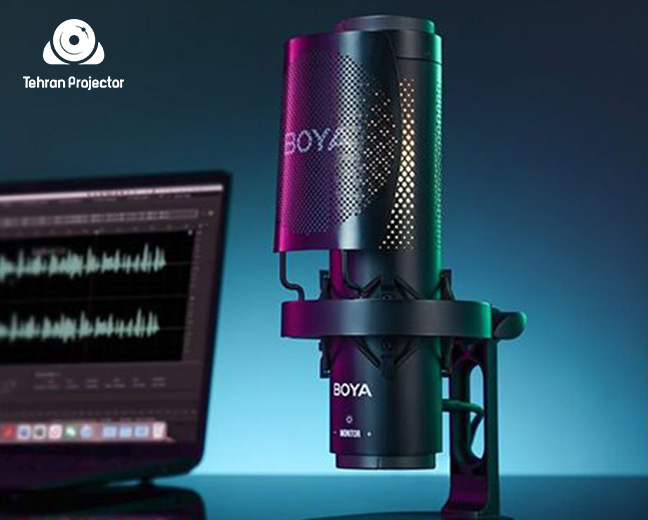 17. بهترین میکروفون گیمینگ سال 2025 کیفیت صدای عالی: میکروفون Boya K3 RGB