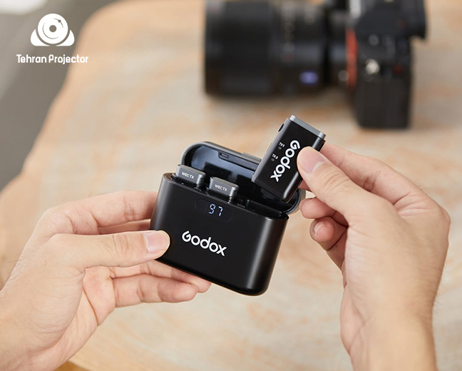 بهترین میکروفون برای تولید محتوا سال 2025 مدل Godox UHF Mic S2 Kit 2