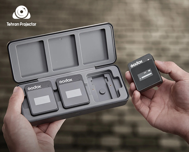 میکروفون برای تولید محتوا مدل Godox MoveLink II M2