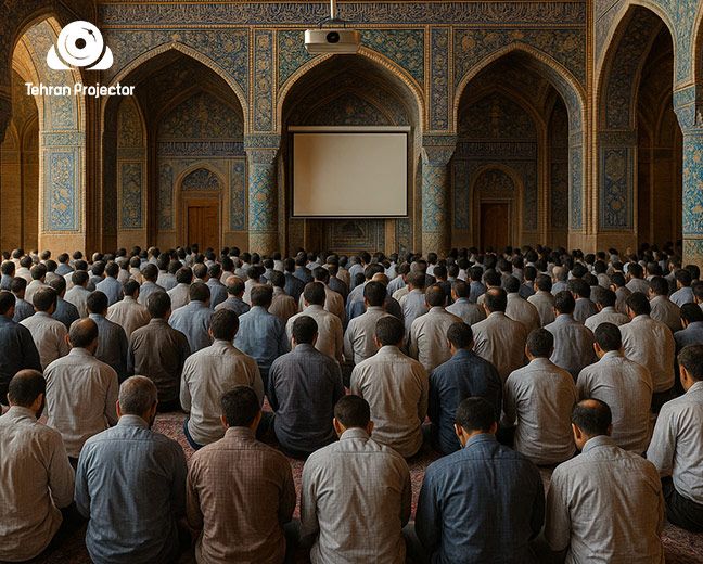 بهترین ویدئو پروژکتور برای مسجد، حسینیه و هیئت