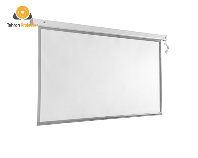 پرده نمایش مناسب ویدئو پروژکتور خانگی: 3. پرده نمایش پروژکتور سقفی برقی اسکوپ 4*6