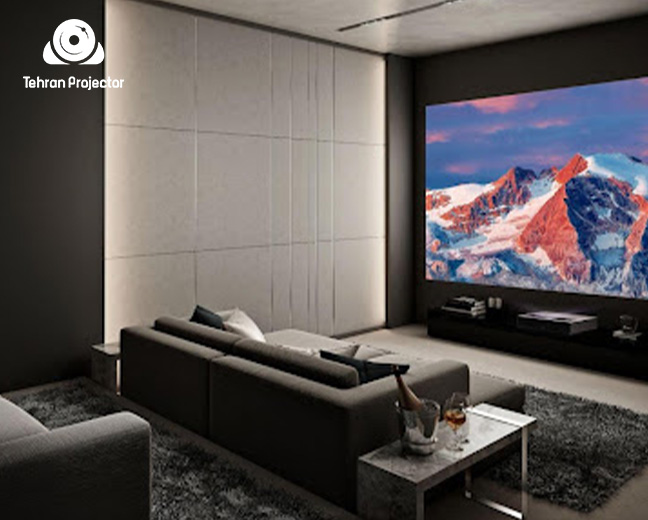 پرده نمایش مناسب ویدئو پروژکتورهای اولترا شورت ترو