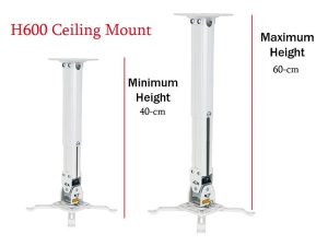 پایه سقفی دیواری پروژکتور مدل H600 برای چه محیطی قابل استفاده است ؟