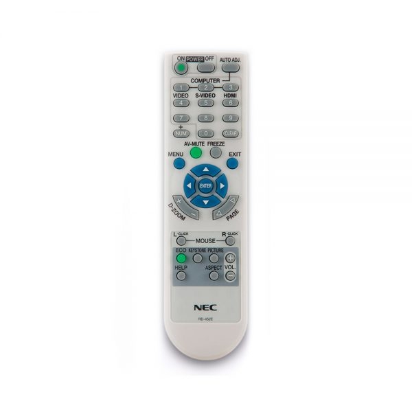ریموت کنترل پروژکتور ان ای سی کد 1 - NEC projector remote control