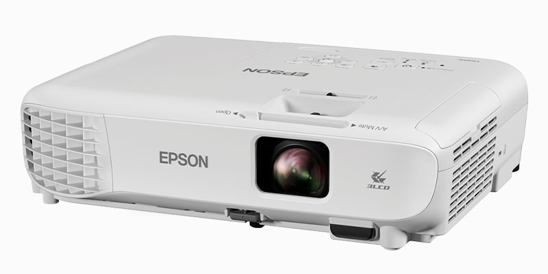 طول عمر لامپ در ویدئو پروژکتور Epson EB-W06