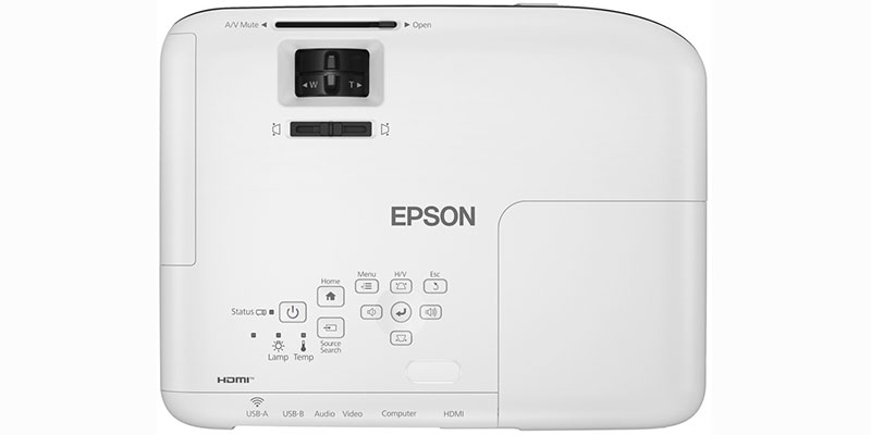انعطاف‌پذیری پروژکتور Epson EB-X51 در پخش