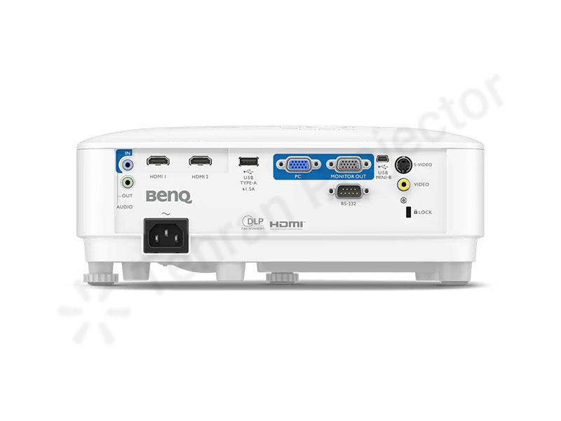 وضعیت درگاه‌های اتصالات در ویدئو پروژکتور بنکیو benq MX560