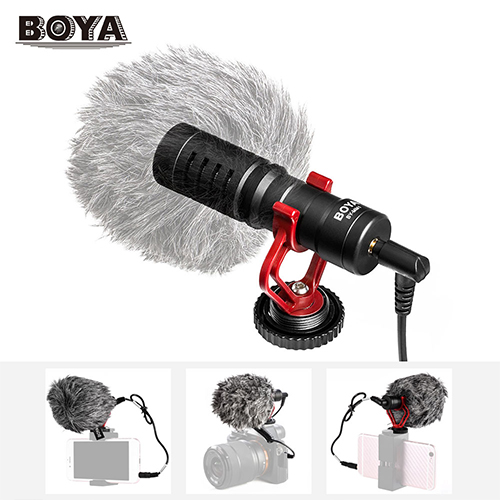 مشخصات ظاهری میکروفون شاتگان بویا Boya By-Mm1Plus