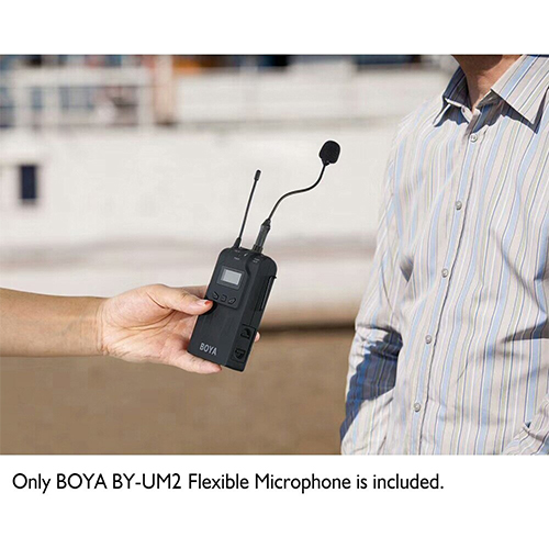 اتصال آسان میکروفون بویا مدل Boya BY-UM2 به دستگاه‌های سازگار