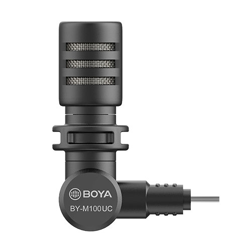 اتصال میکروفون Boya By-M100UC به گوشی و تبلت اندرویدی