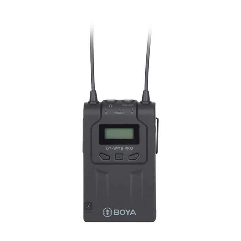 گیرنده میکروفون بی سیم بویا مدل Boya BY-RX8 Pro