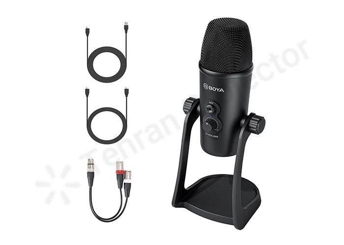 چهار الگوی ضبط صدا در میکروفون کاندنسر بویا مدل Boya By-PM700 Pro