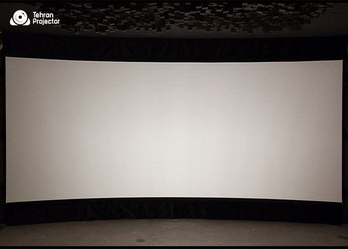 پرده نمایش منحنی ایده‌آل برای سینمای خانگی