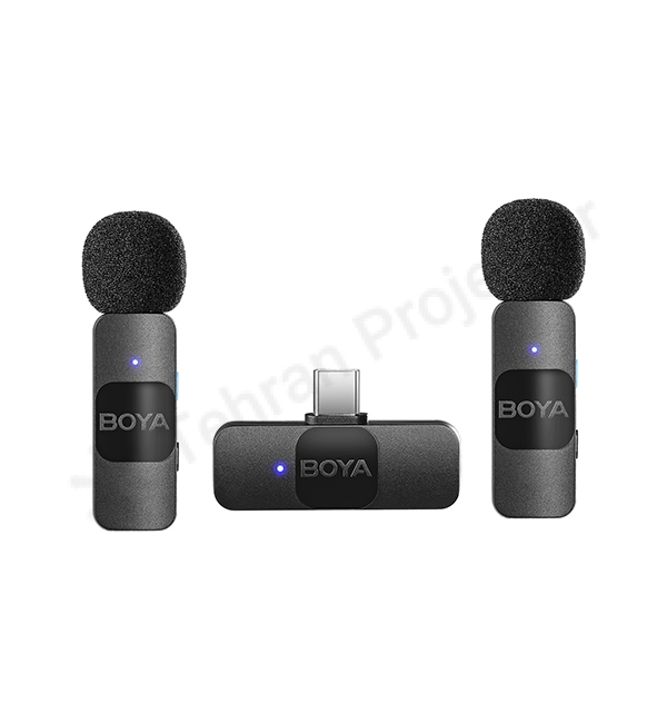 میکروفون بی سیم یقه ای بویا مدل Boya BY-V20