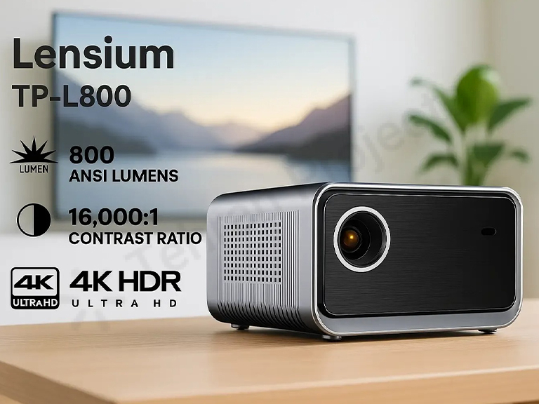 سیستم‌عامل Android TV 12.0 ویدئو پروژکتور لنزیوم Lensium TP-L800 4K