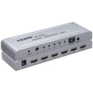 سوئیچ 1 به 5 اچ دی ام آی 60 هرتز 4k