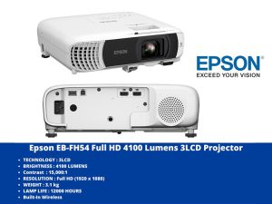 نحوه جابهجایی ویدئو پروژکتور اپسون Epson EB-FH54